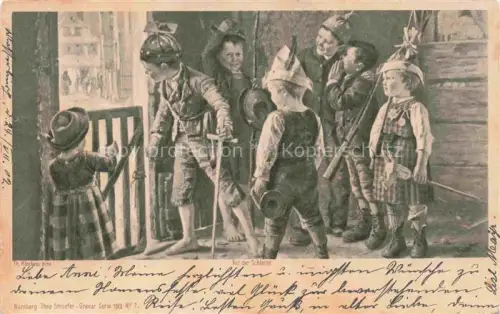 AK / Ansichtskarte KLEEHAAS Th. Kuenstlerkarte Kinder Nuernberg Theo Stroefer Serie 193