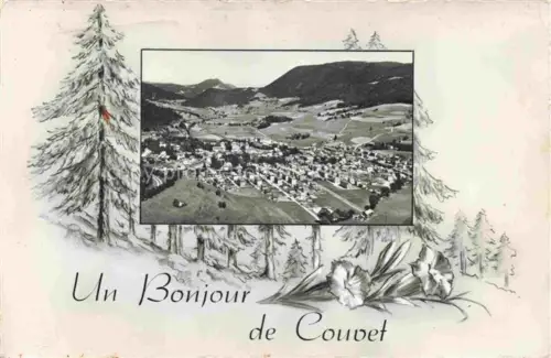 AK / Ansichtskarte Couvet Val-de-Travers NE Panorama