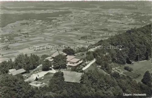 AK / Ansichtskarte Laegern-Alp-Hochwacht Regensberg Dielsdorf ZH Fliegeraufnahme