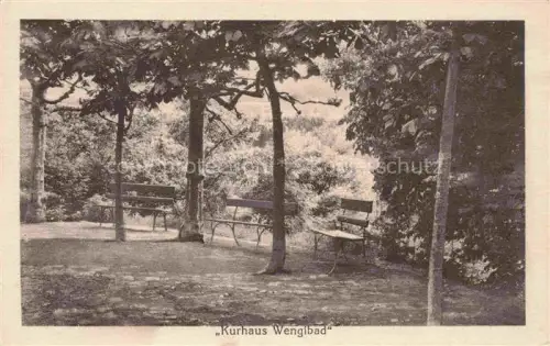 AK / Ansichtskarte Wengibad Aeugst Aeugsterberg Albis ZH Kurhus Wengibad