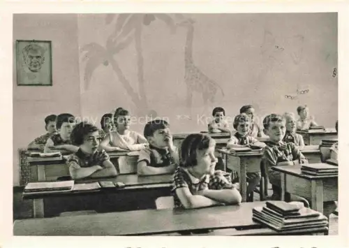 AK / Ansichtskarte Schule School Ecole Escuela Scuola-- Schulanfang Klasse Unterricht 8211 
