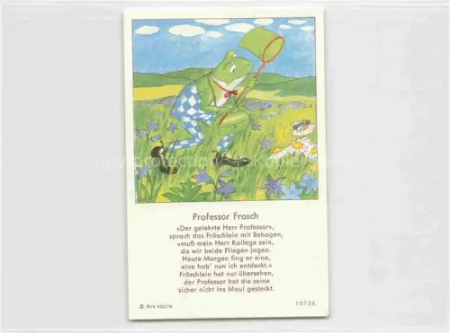 AK / Ansichtskarte IBM BOHATTA-MORPURGO Ida (1900-1992) Kuenstlerkarte Nr. 10736 Professor Frosch