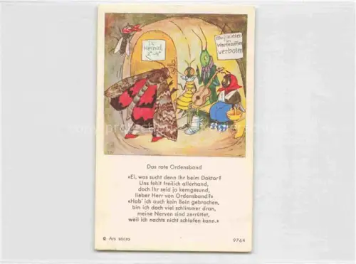 AK / Ansichtskarte IBM BOHATTA-MORPURGO Ida (1900-1992) Kuenstlerkarte Nr. 9764 Das rote Ordensbande 