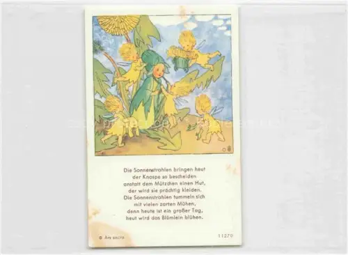 AK / Ansichtskarte IBM BOHATTA-MORPURGO Ida (1900-1992) Kuenstlerkarte Nr. 11270 Die Sonnenstrahlen Elfen