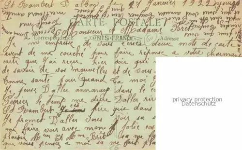 AK / Ansichtskarte St-Rambert-d Albon Valence 26 Drome Rue de la Poste et Rue Nationale