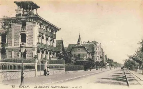 AK / Ansichtskarte ROYAN 17 Charente-Maritime Boulevard Frédéric-Garnier