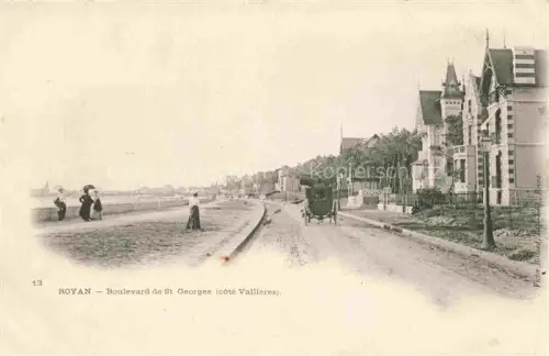 AK / Ansichtskarte ROYAN 17 Charente-Maritime Boulevard de St. Georges