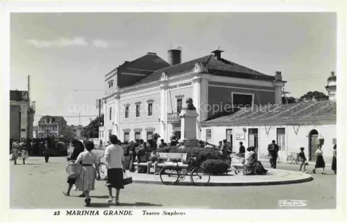 AK / Ansichtskarte Marinha Grande PT Teatro Stephens Monumento