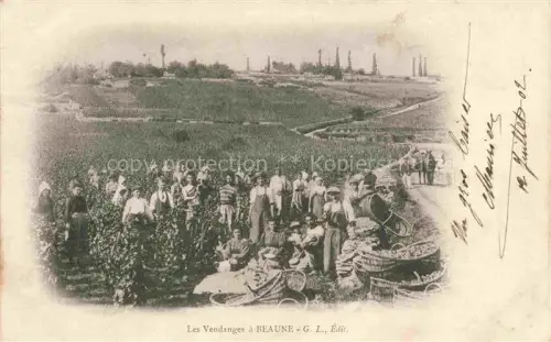 AK / Ansichtskarte BEAUNE 21 Cote-d Or Les vendanges
