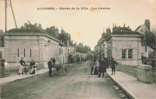 AK / Ansichtskarte Auxonne DIJON 21 Cote-d Or Entrée de la ville les canons
