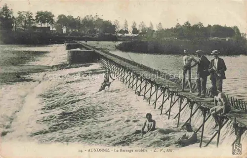 AK / Ansichtskarte Auxonne DIJON 21 Cote-d Or Le barrage mobile