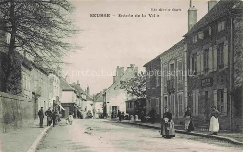 AK / Ansichtskarte Seurre Beaune 21 Cote-d Or Entrée de la ville