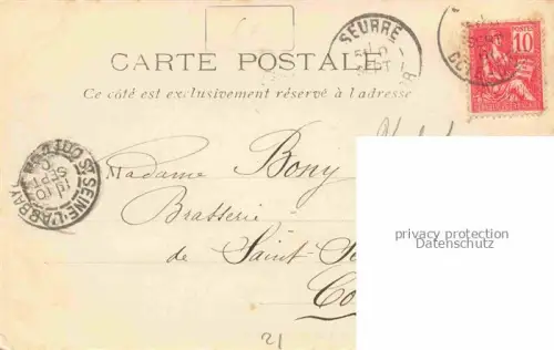 AK / Ansichtskarte Seurre Beaune 21 Cote-d Or Rue de la République