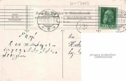AK / Ansichtskarte KUTZER Ernst (1880-1965) Kuenstlerkarte BDD schulverein Nr. 40 Pferdkutsche 