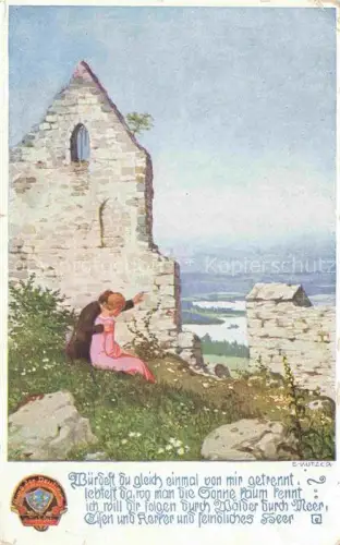 AK / Ansichtskarte KUTZER Ernst (1880-1965) Kuenstlerkarte BDD Schulverein oesterreich Wien Nr. 98