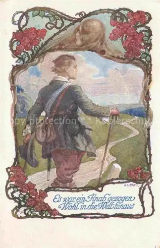 AK / Ansichtskarte Schulverein Deutscher Nr. 1063 Wien Wandern 