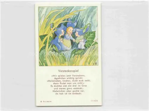 AK / Ansichtskarte IBM BOHATTA-MORPURGO Ida (1900-1992) Kuenstlerkarte Nr. 11425 Versteckspiel