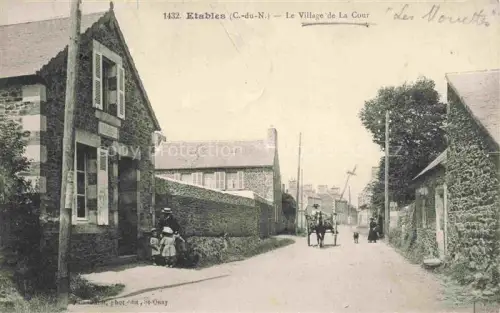 AK / Ansichtskarte Etables-sur-Mer Saint-Brieuc 22 Cotes-d Armor Le Village de la Cour