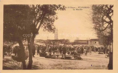 AK / Ansichtskarte St Pierre  d Oleron 17 Charente-Maritime Le marché