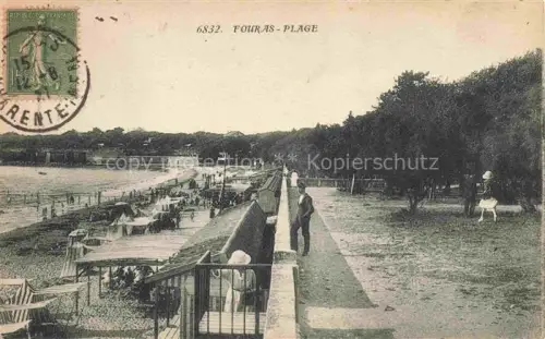 AK / Ansichtskarte FOURAS-LES-BAINS 17 Charente-Maritime Vue générale et la plage