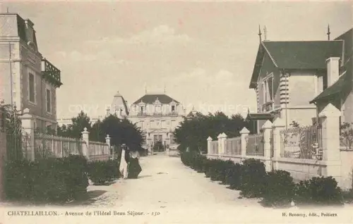 AK / Ansichtskarte CHATELAILLON-Plage 17 Charente-Maritime Avenue de l'Hôtel Beau Séjour