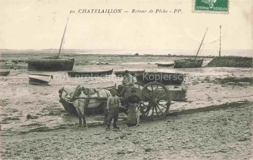 AK / Ansichtskarte CHATELAILLON-Plage 17 Charente-Maritime retour de pêche