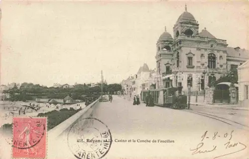 AK / Ansichtskarte ROYAN 17 Charente-Maritime Le Casino et la Conche de Foncillon