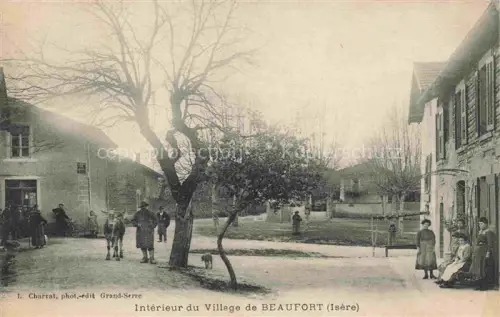 AK / Ansichtskarte Beaufort GRENOBLE 38 Isere Intérieur du village