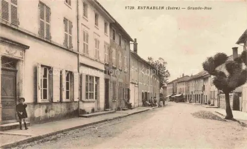 AK / Ansichtskarte Estrablin VIENNE 38 Isere Grande Rue