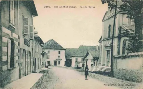 AK / Ansichtskarte Les Abrets La Tour-du-Pin 38 Isere Rue de l'Eglise