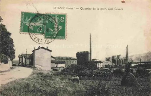 AK / Ansichtskarte Chasse-sur-Rhone VIENNE 38 Isere Quartier de la Gare