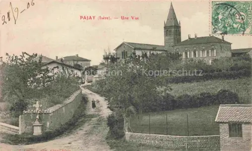 AK / Ansichtskarte Pajay VIENNE 38 Isere Vue générale et l'église