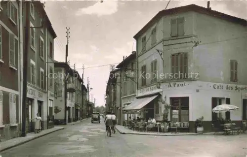 AK / Ansichtskarte Le Peage-de-Roussillon VIENNE 38 Isere Place de la République et la Grande Rue