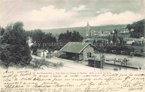 AK / Ansichtskarte La Tour-du-Pin 38 Isere Vue générale prise du Côteau de Badieu