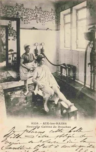 AK / Ansichtskarte AIX-LES-BAINS Chambery 73 Savoie Nouvelle cabine de douches
