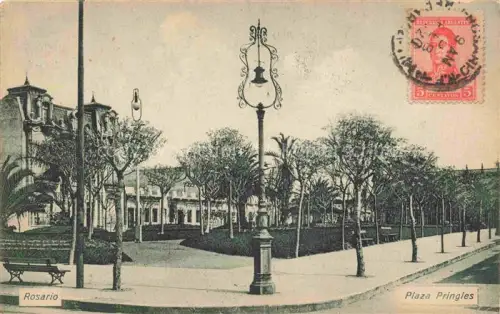 AK / Ansichtskarte ROSARIO  Santa Fe Argentina Plaza Pringles