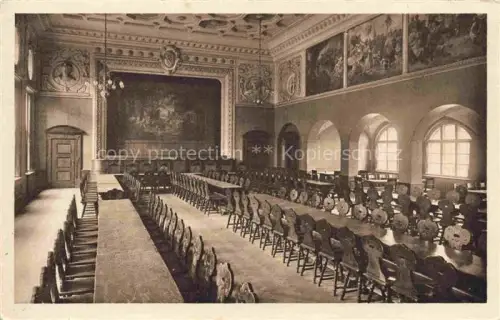 AK / Ansichtskarte MueNCHEN Akademischer Gesangverein Verbandshaus Scholastika Festsaal Studentica