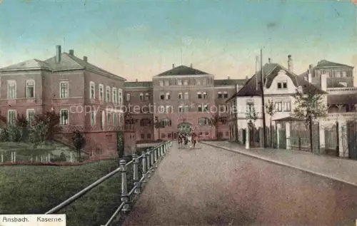 AK / Ansichtskarte ANSBACH Mittelfranken Bayern Kaserne