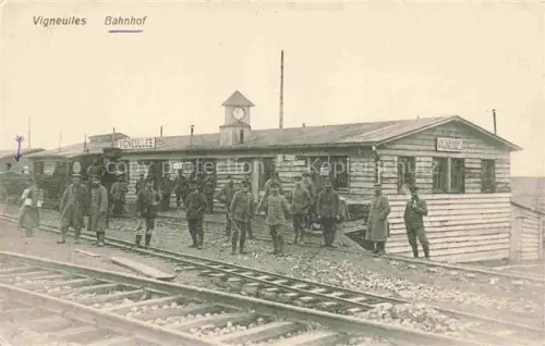 AK / Ansichtskarte Vigneulles LUNEVILLE 54 Meurthe-et-Moselle Bahnhof