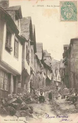 AK / Ansichtskarte DINAN 22 Cotes-d Armor Rue du Jerzual