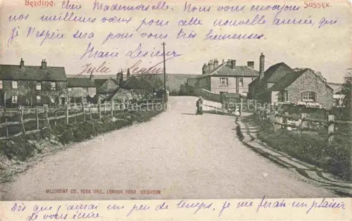 AK / Ansichtskarte Beeding Sussex Partial view of the village