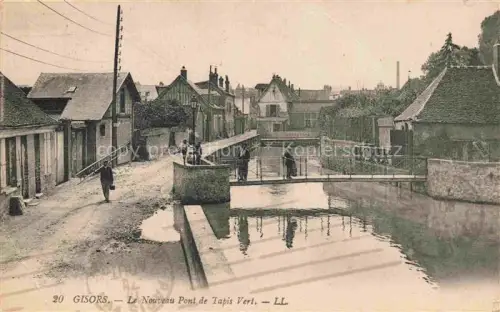 AK / Ansichtskarte Gisors Andelys 27 Eure Nouveau Pont de Tapis Vert
