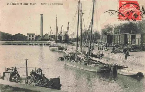 AK / Ansichtskarte Rochefort sur Mer 17 Charente-Maritime Bassin du Commerce