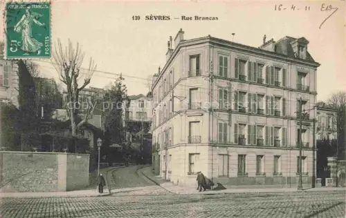 AK / Ansichtskarte Sevres Boulogne-Billancourt 92 Hauts-de-Seine Rue Brancas
