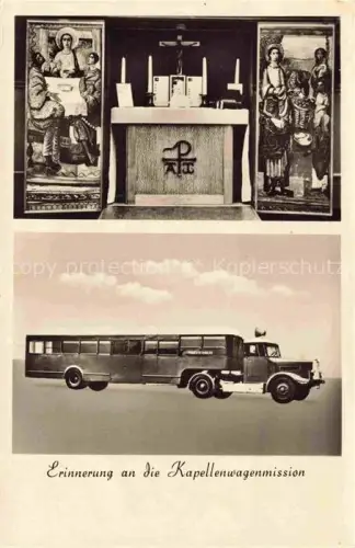 AK / Ansichtskarte Koenigstein  Taunus Missionswagen der Ostpriesterhilfe Vaterhaus der Heimatvertriebenen