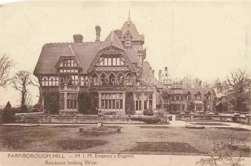 AK / Ansichtskarte Farnborogh Hill Hampshire UK H.I.M. Empress's Eugénie Residence