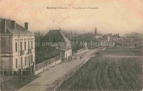 AK / Ansichtskarte Bautiran Beautiran Bordeaux 33 Gironde Vue prise de la Passerelle