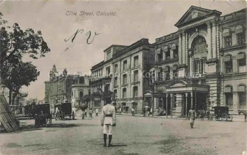 AK / Ansichtskarte Calcutta India Clive Street