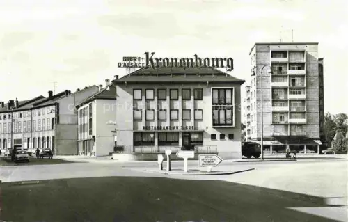 AK / Ansichtskarte Sarreguemines 57 Moselle Rue Poincaré Restaurant au Tigre