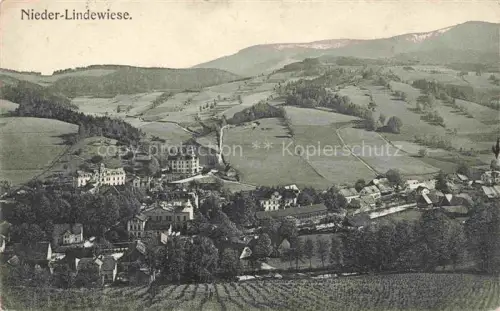 AK / Ansichtskarte Lindewiese Bad Lipova Lazne CZ Panorama Nieder-Lindewiese